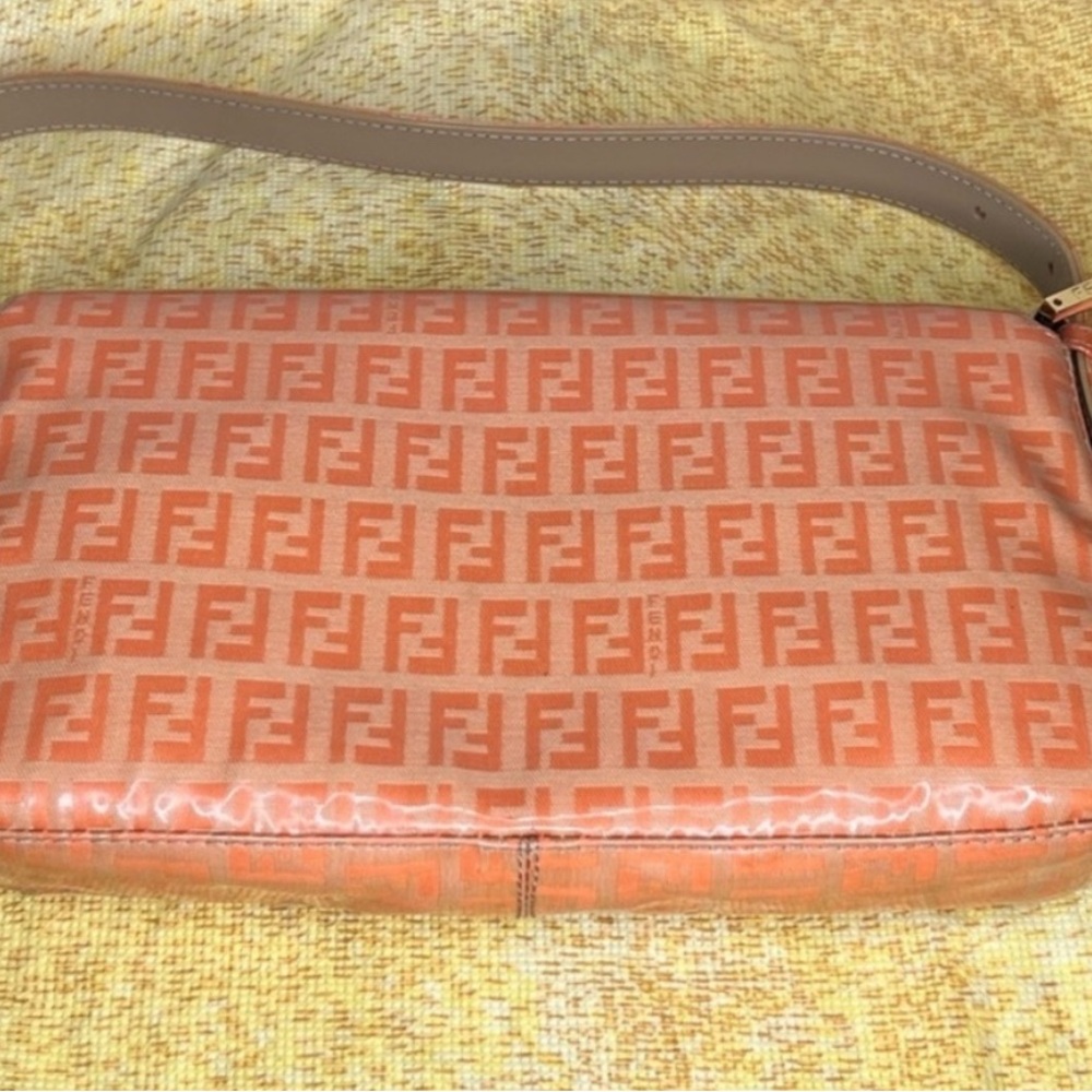 Fendi Zucca Zucchino FF Baguette mini small bag - Picture 6 of 7